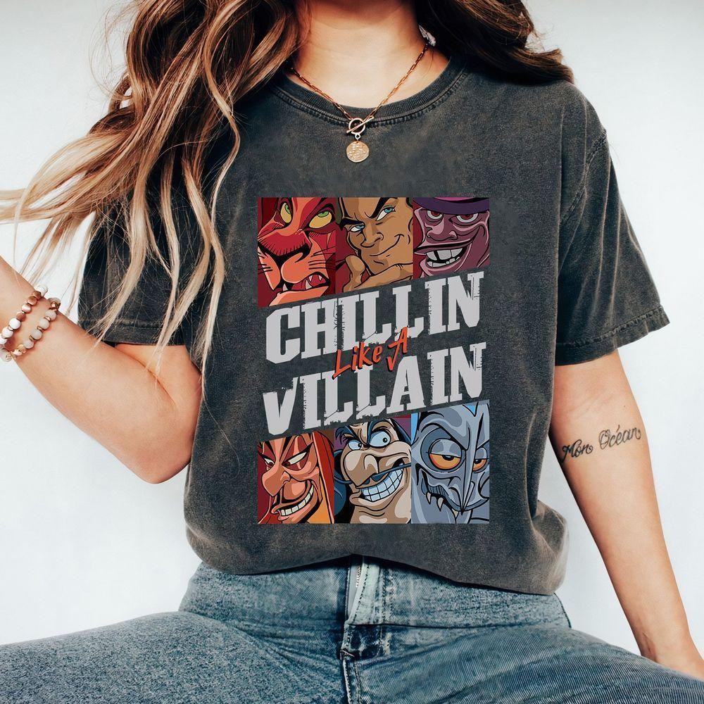 Villains Chillin Like A Villain Group Portrait Disney Vuitino Apparel Villains Chillin Like A Villain Group Portrait Disney Vuitino Apparel